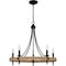 Quoizel Catania Chandelier 5 Lights Matte Black CNI5026MBK - alternate 2